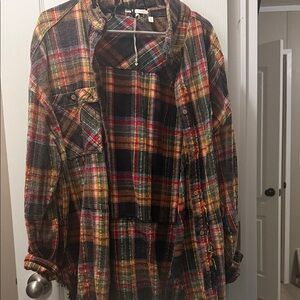 Gilded Intent Multicolor plaid